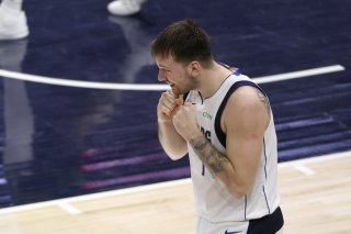 Luka Doncic: personne ne joue mieux que lui au basketball aujourd'hui. KEYSTONE/AP/Matt Krohn